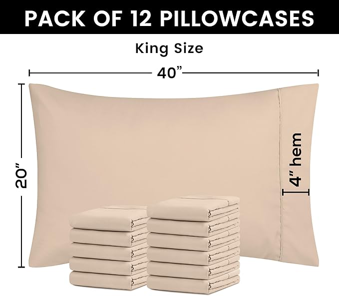 Utopia Bedding King Pillow Cases - Image 3