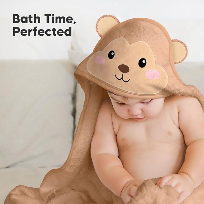 KeaBabies Hooded Baby Towel for Newborn - Image 9
