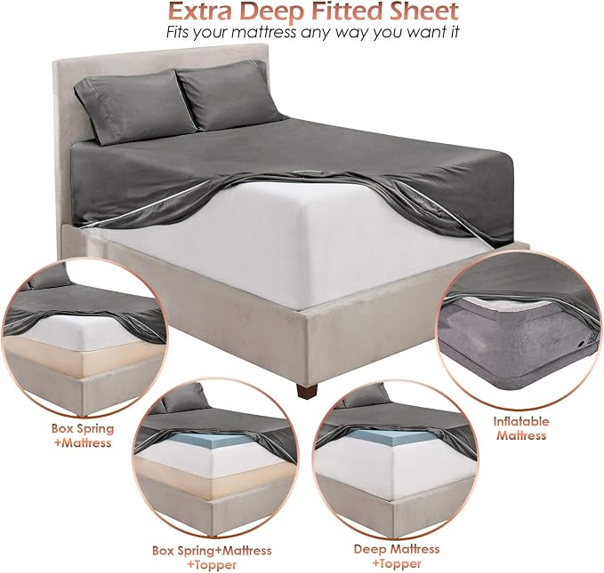 Hearth & Harbor Extra Deep Pocket King Size Sets - Image 6