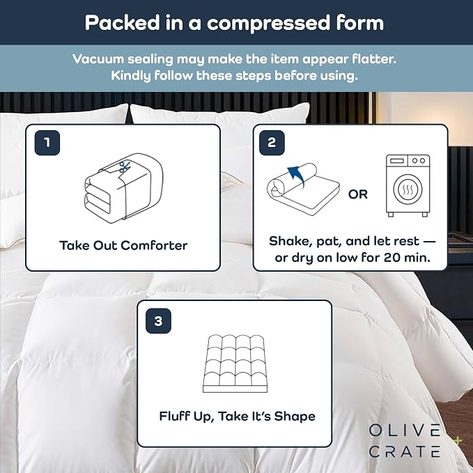 Olive + Crate Cooling Down Alternative Comforter - Image 8