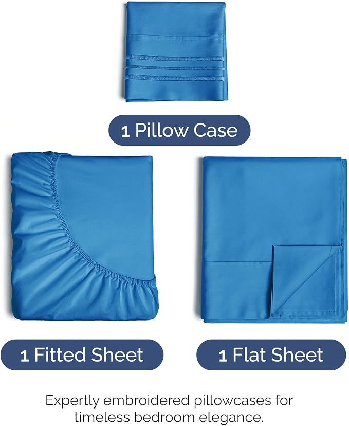 Twin Size 3 Piece Sheet Set - Image 2