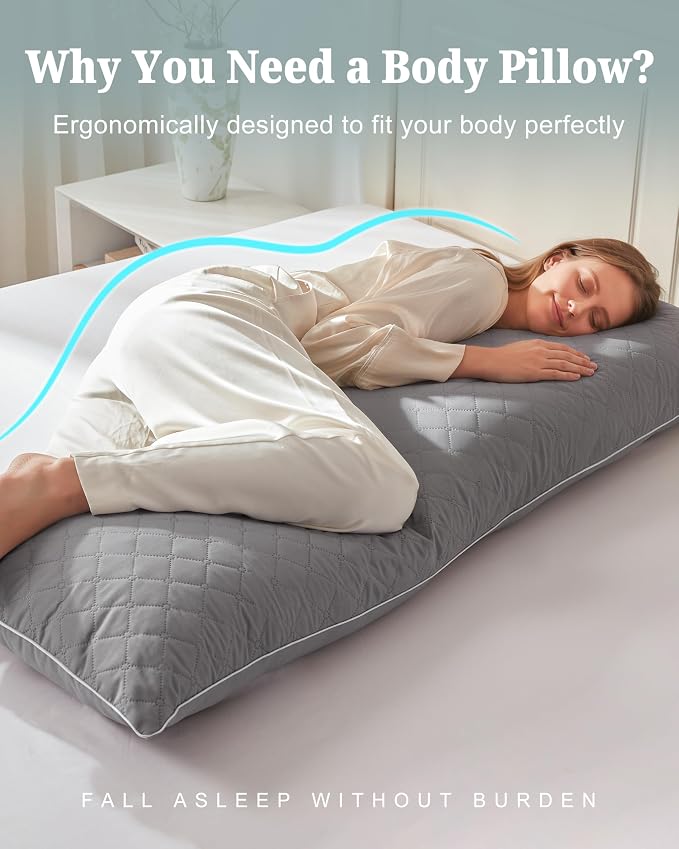 YZ HOME Long Body Pillow for Adults - Image 3