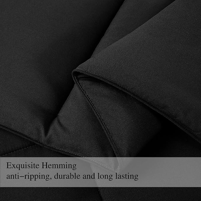 COHOME Premium Twin/Twin XL Size Comforter, All-Season Quilted Down Alternative - Image 6