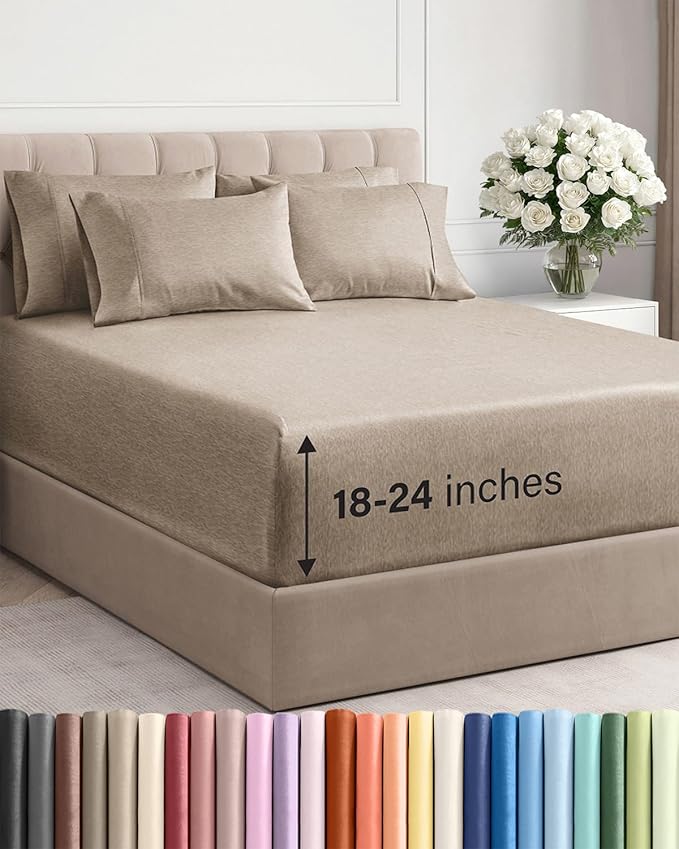 Extra Deep King Sheet Set by CGKUnlimited