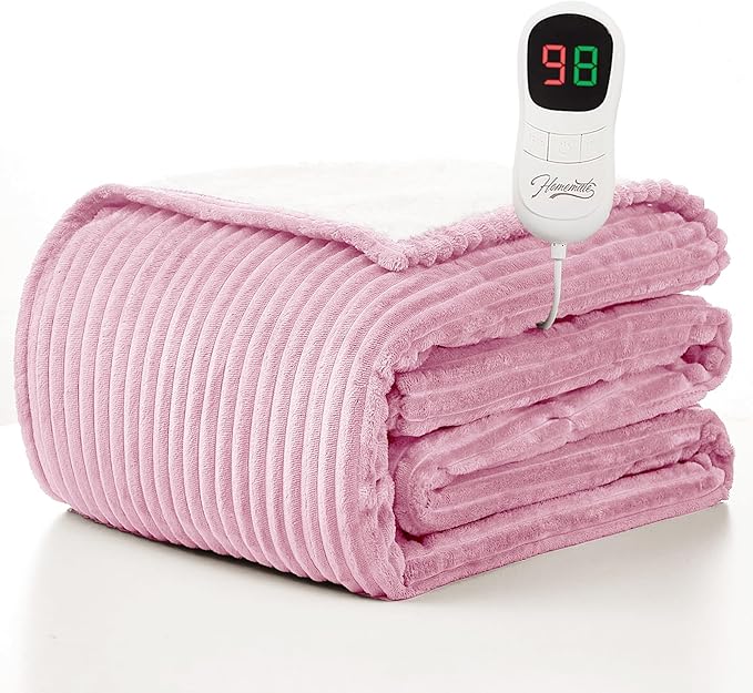 Homemate Electric Heated Blanket Full Size by Homemate