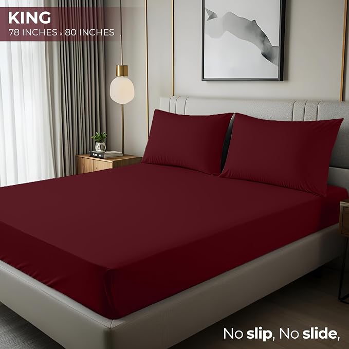 Utopia Bedding King Fitted Sheet - Image 2