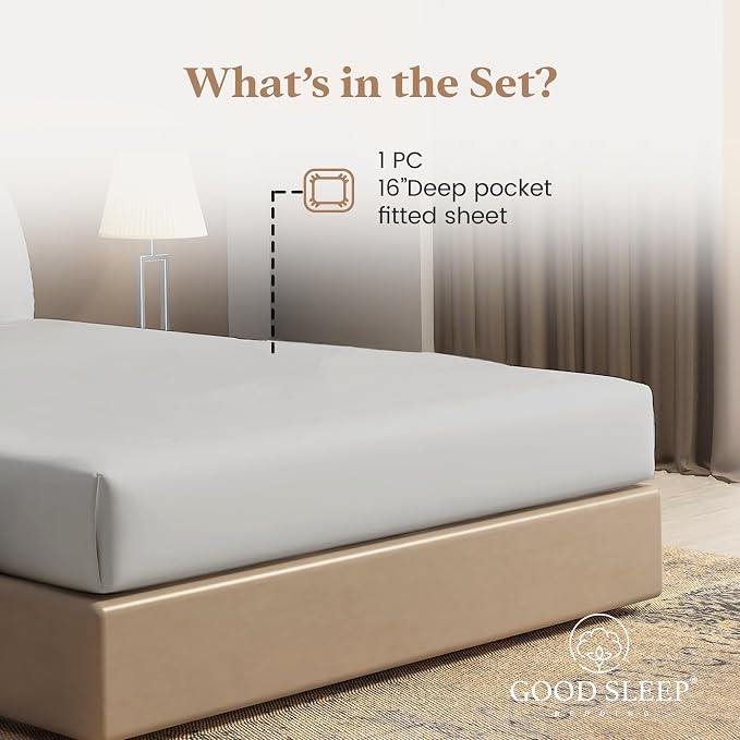 Good Sleep Bedding Queen Size Egyptian Cotton Sheets - Image 2