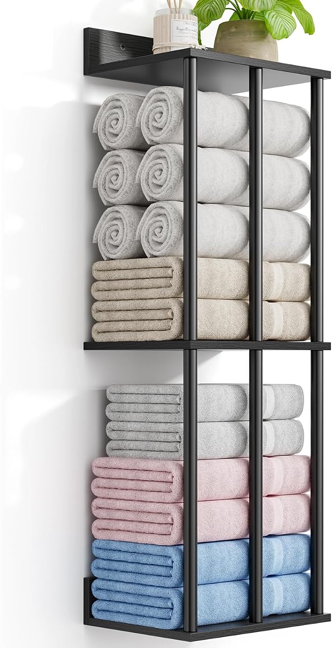 Towel Racks for Bathroom Wall Mounted by WeGXY
