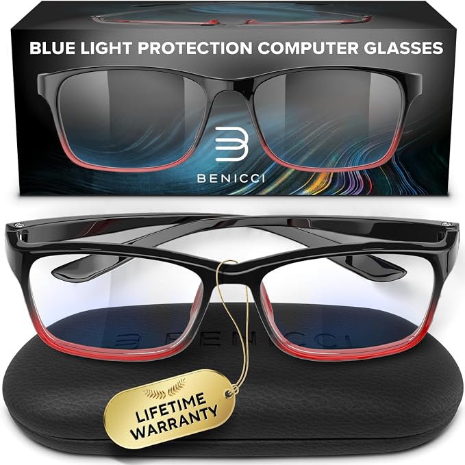 Stylish Blue Light Blocking Glasses by BENICCI