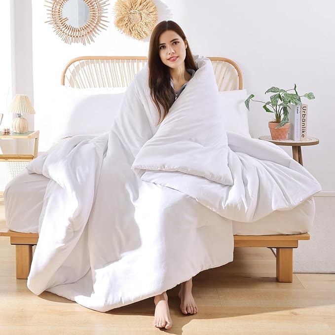 ROSGONIA Alaskan King Comforter 136x120, 1 Extra Large King Size Comforter - Image 2