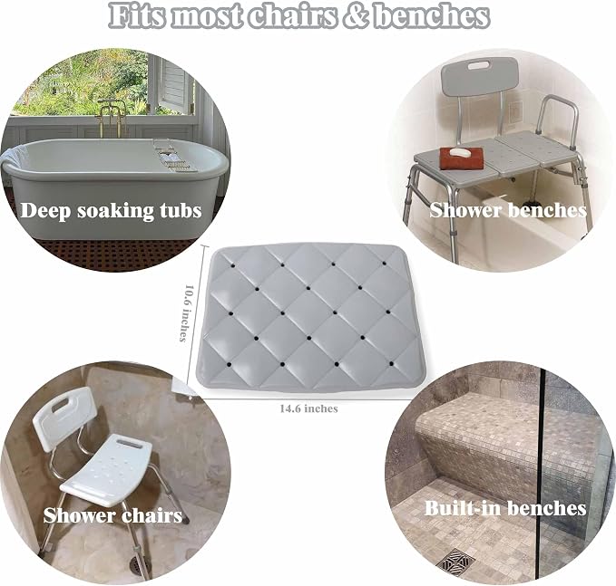 Waterproof Shower Cushion Seat Pad - Image 5