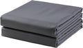 2-Pack Cotton Twin Flat Sheet Only, 600 Thread Count 100% Egyptian Cotton Top by ZaizaiHome
