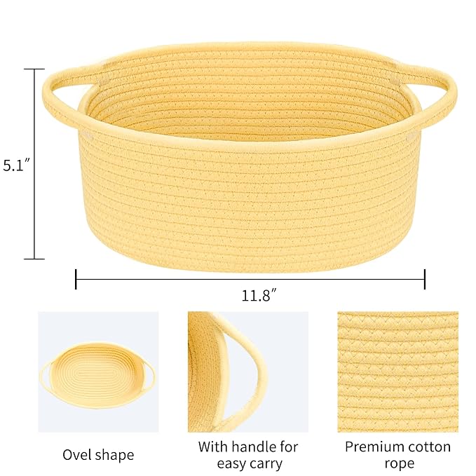 ABenkle Small Basket with Handles - Image 2