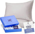 Kickoff Viscose Bamboo Pillowcase, 100% Organic Hidden Zippered Viscose Bamboo by KickoffHome