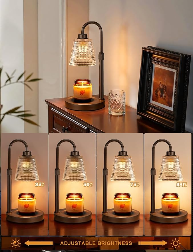 Innqoo Brown Candle Warmer Lamp - Image 2