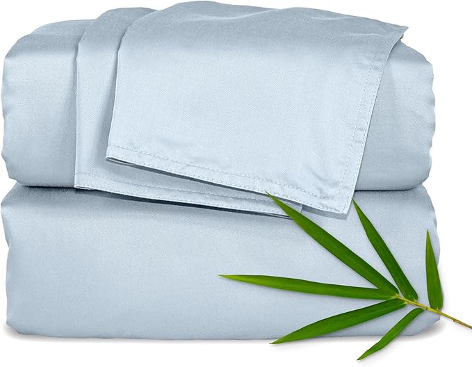 Pure Bamboo Full Sheets, Genuine 100% Organic Viscose Derived from Bamboo Bed by PureBamboo