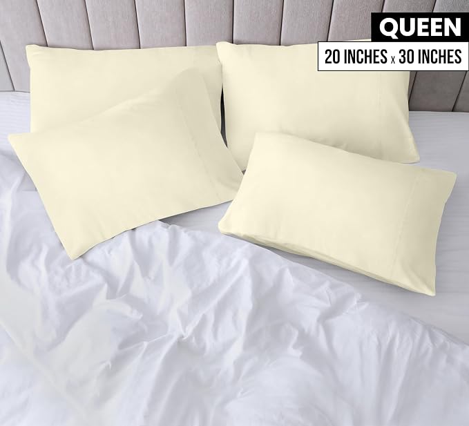 Utopia Bedding Queen Pillowcases - Image 2