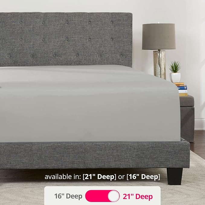 Deep Pocket Twin Fitted Sheet – 17” - Image 3