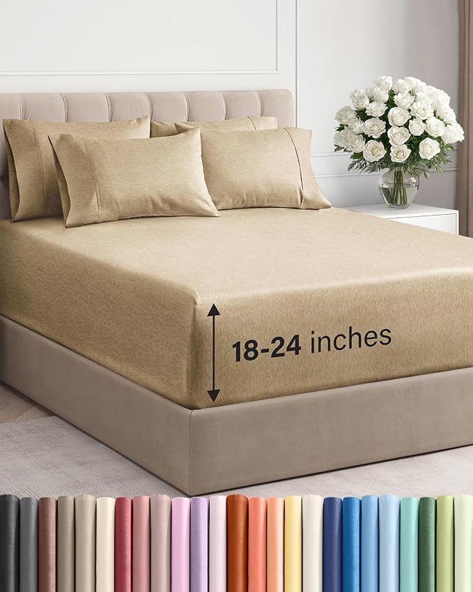 Extra Deep Queen Sheet Set by CGKUnlimited