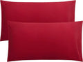 FLXXIE King Pillow Cases Set of 2, Soft Microfiber Pillow Covers by FLXXIE