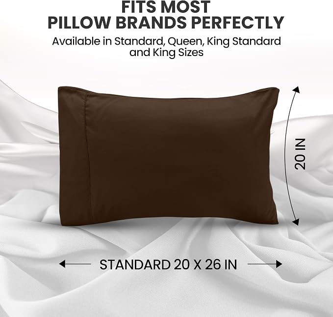 Utopia Bedding Pillow Cases Standard Size 2-Pack – Soft Brushed Microfiber – - Image 2