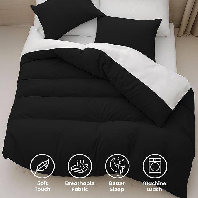 Pure Bedding Duvet Cover Queen Size - Image 4