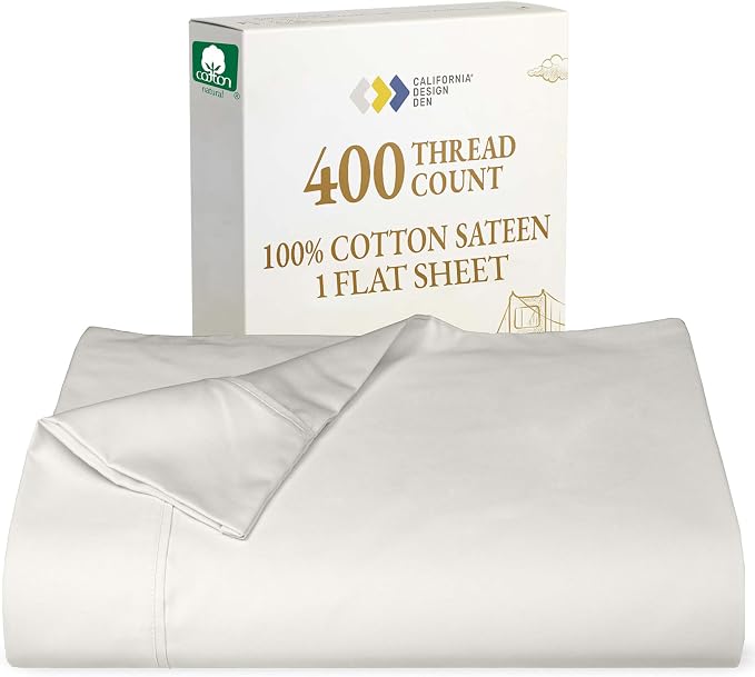 California Design Den Full Size Flat Sheet Only by CaliforniaDesignDen