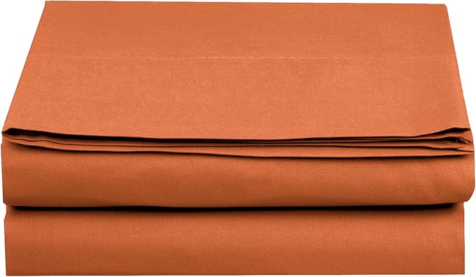 Elegant Comfort Premium Hotel Quality 1-Piece Flat Sheet, Luxury and Softest - Image 2