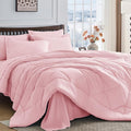 HEVUMYI Pink King Comforter Set by HEVUMYI