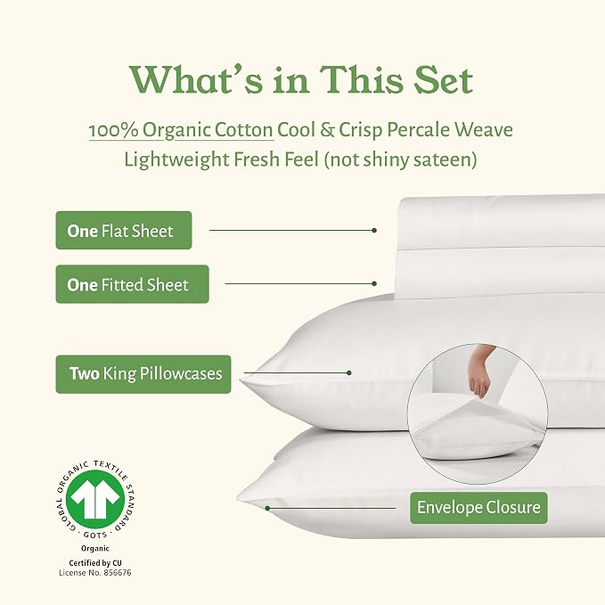 California Design Den King Sheets Set - Image 4