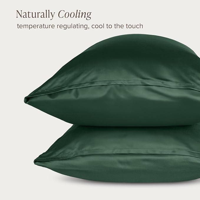 Bare Home 100% Rayon Made from Bamboo Luxury Queen Size Set of 2 Cooling - Image 6