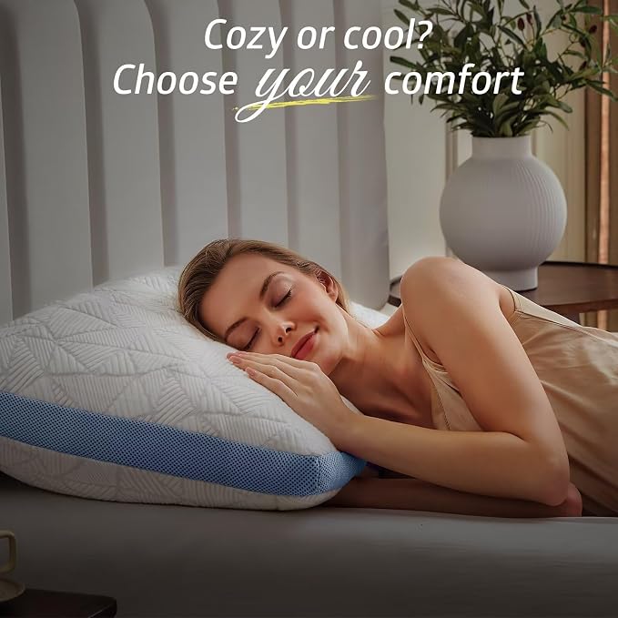 BETU Cooling Pillow King Size, Shredded Memory Foam Pillows - Image 6