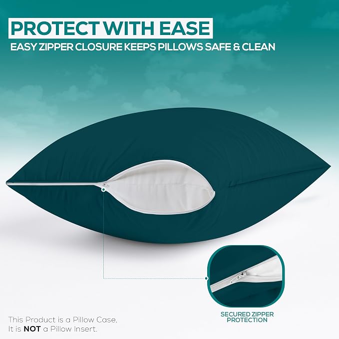 Utopia Bedding Premium 100% Waterproof Pillow Protectors - Image 4