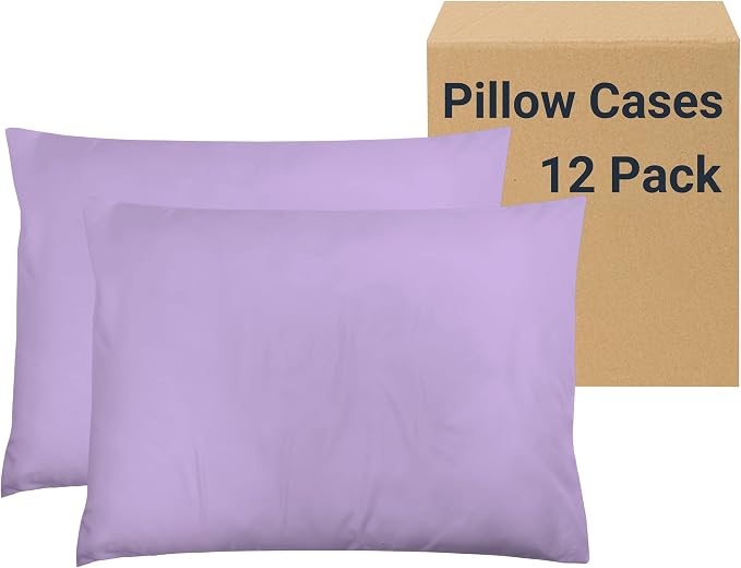 ZPECC Pillow Cases King Size Set of 12, 20x36 Envelope Closure Pillowcases by ZPECC-ABrandThatHasBeenFocusedOnBabyProductsFor18Years