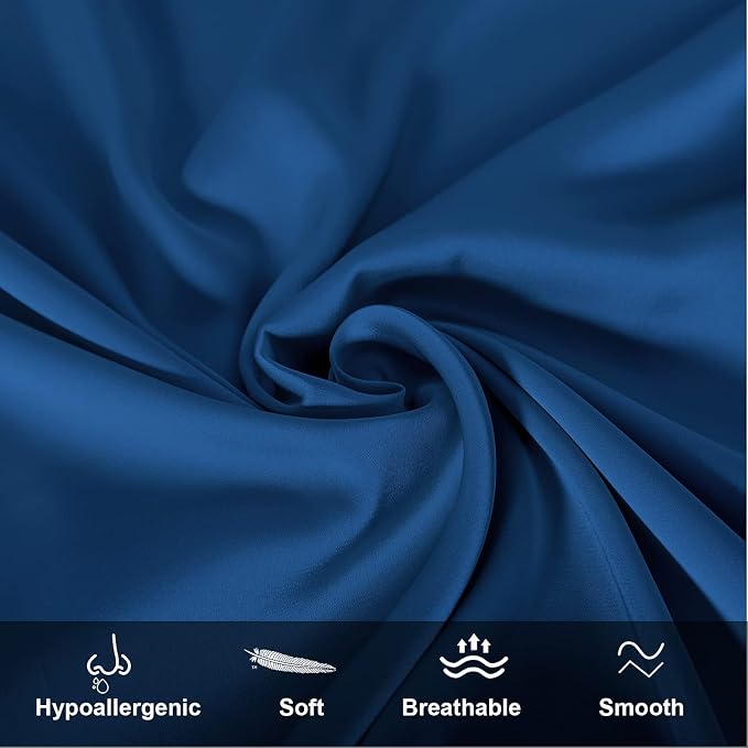 Mulberry Silk Pillowcase for Hair and Skin, Standard Size Cooling Silk Pillow - Image 2