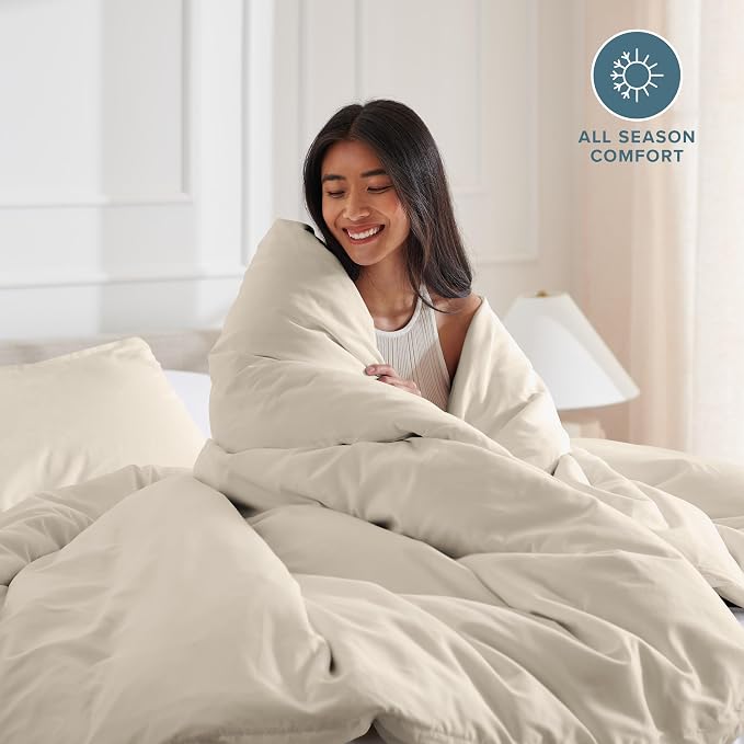 Bare Home Bedding Duvet Cover Oversized Queen - Image 3