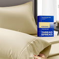 Thread Spread 100% Egyptian Cotton Pillow Cases Queen Size Set of 2 by THREADSPREAD