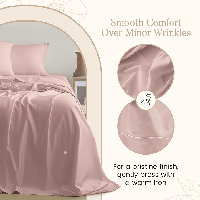100% Cotton Bed Sheets Queen Size Bed Set, 800TC 15" Deep Pocket Queen Sheet Set - Image 6