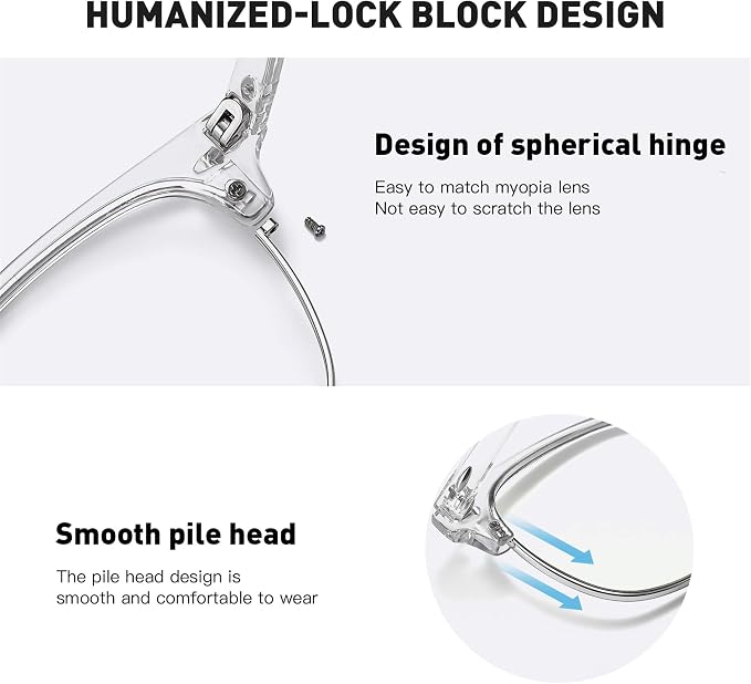 Blue Light Glasses for Woman/Men Computer Bluelight Glasses Womens/Mens - Image 6