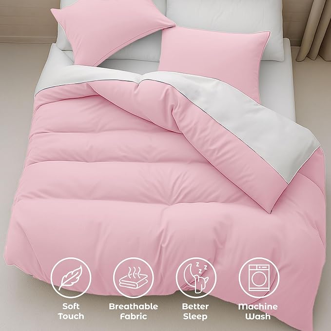 Pure Bedding Duvet Cover Twin/Twin XL Size - Image 4