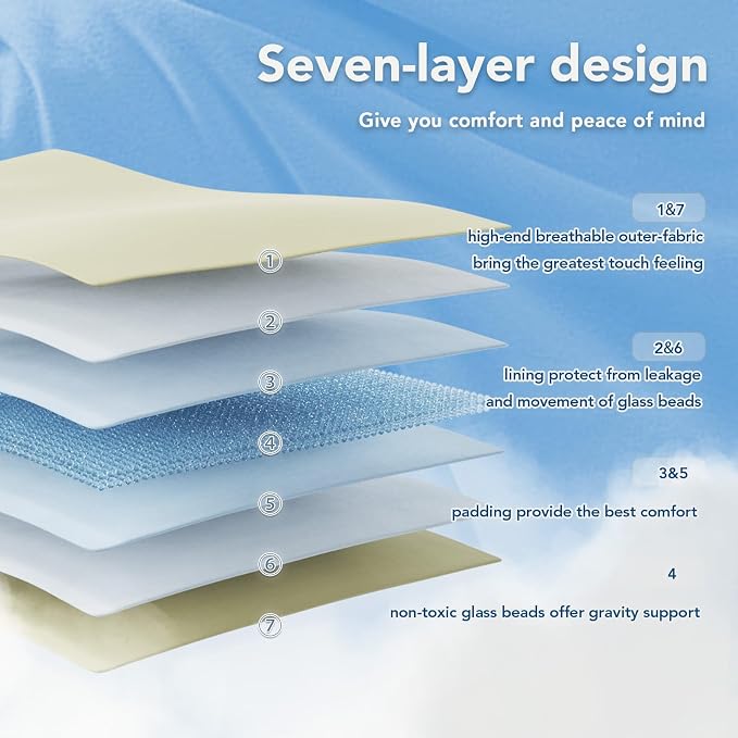 Topcee Weighted Blanket Cooling Throw Heavy Blanket - Image 6