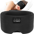 LC-dolida Sleep Mask with Bluetooth Headphones, Ice Silk Sleep Headphones with by LC-dolida