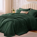 Full Comforter Set Emerald Green by Velorose