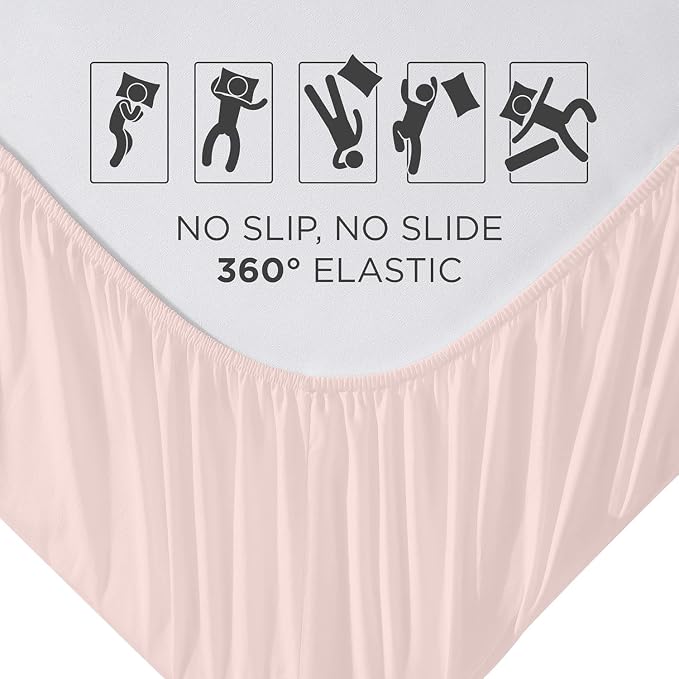Royale Linens Fitted Sheet Twin XL - Image 5