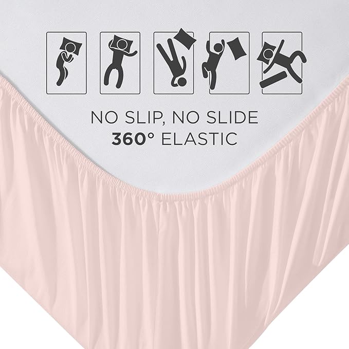 Royale Linens Fitted Sheet King - Image 5