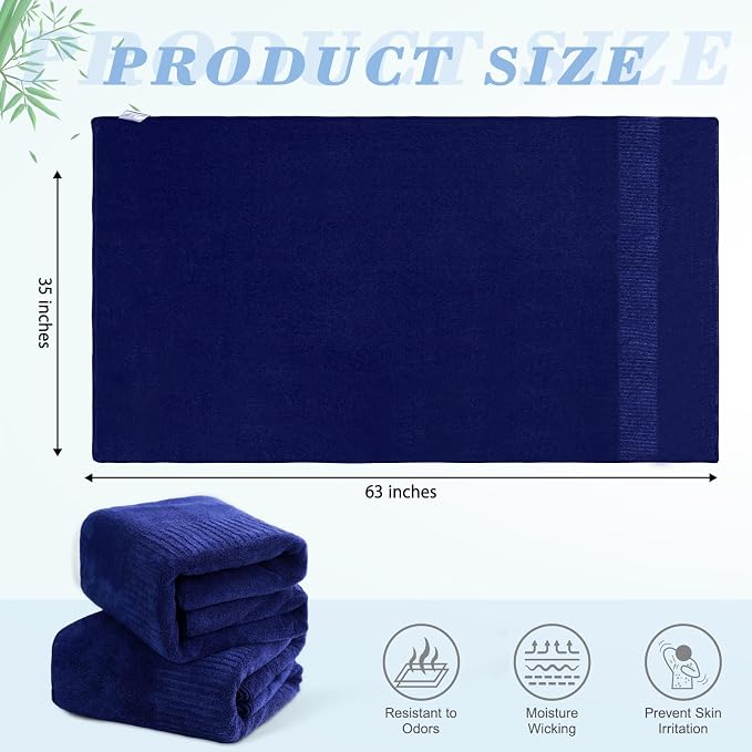 SEISSO Bath Towels 4 Pack Premium Large Towels - Image 2