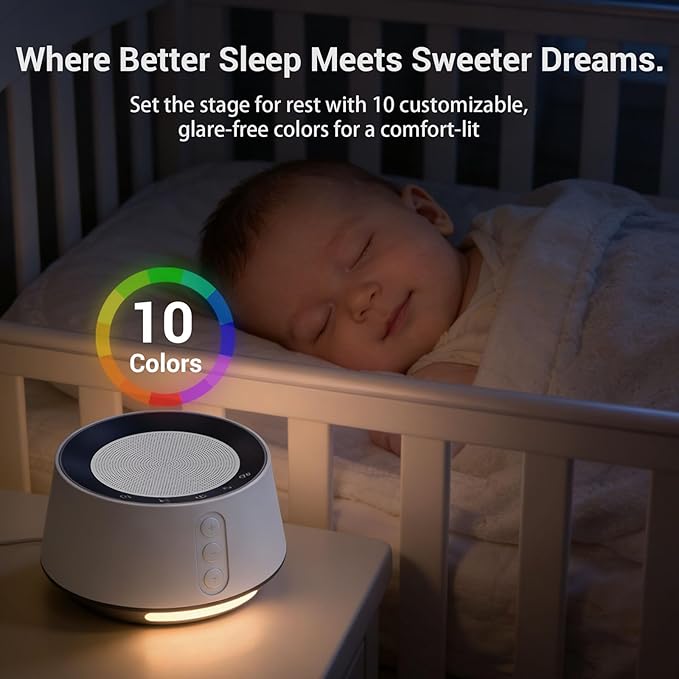 BGOVERSS White Noise Sound Machine - Image 3