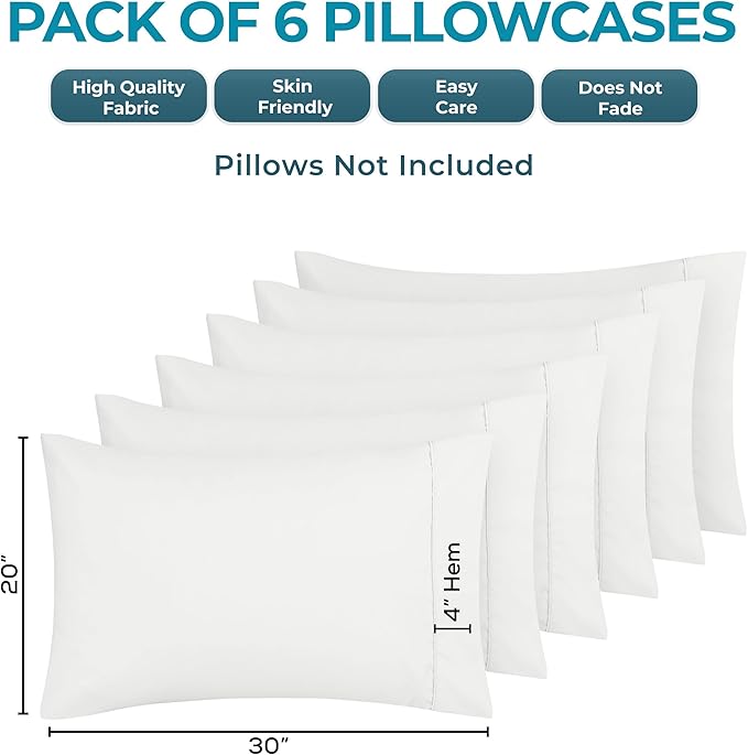 Utopia Bedding Queen Pillow Cases - Image 2