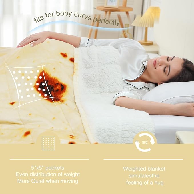 Aemicion Burrito Weighted Blanket - Image 3