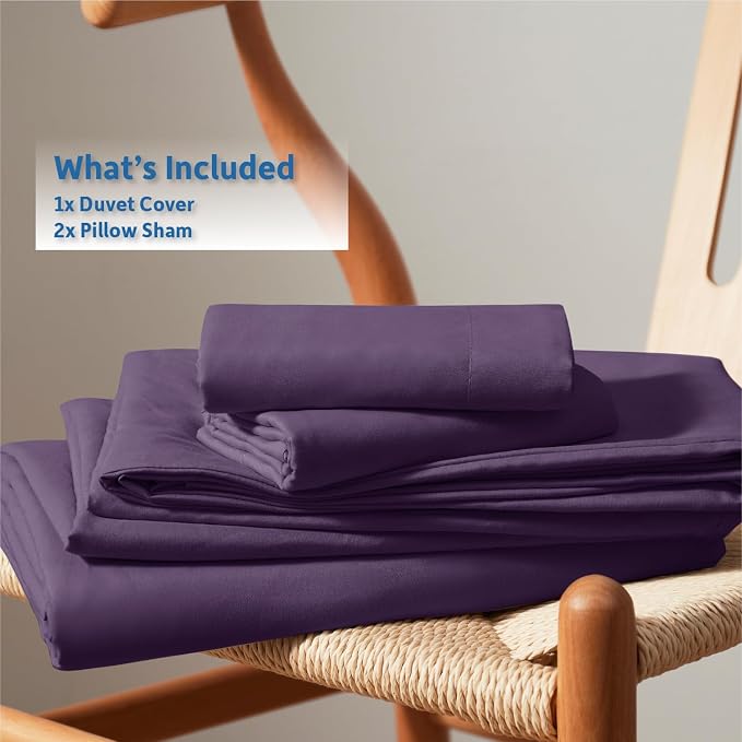 Nestl Purple Duvet Cover King Size - Image 9